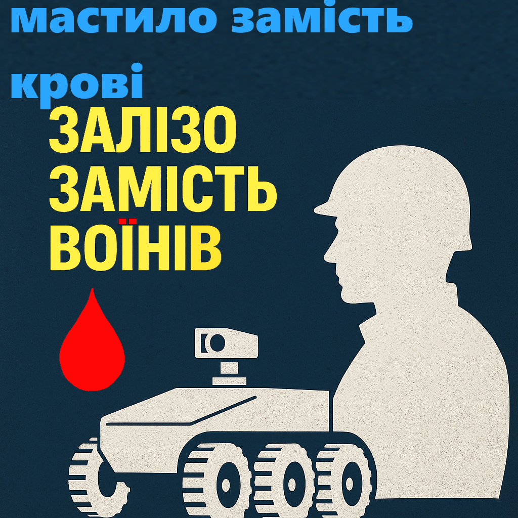Мастило замість крові. Залізо замість воїнів